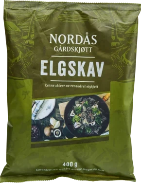 Nordås Gårdskjøtt Elgskav 400g