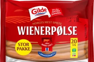 Wienerpølse 1,3kg Pk