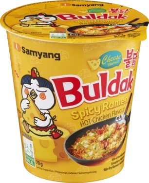 Ramen Nudler Cup Cheese 70g Buldak