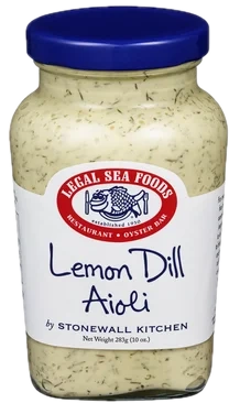 Lemon Dill Aioli 283g Legal Sea Food