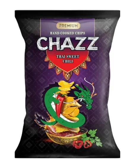 Bon Change Chazz Potato Chips Thai Sweet Chili 90gr
