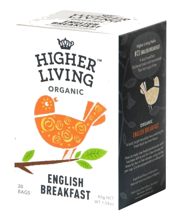 English Breakfast Te Økologisk 20pos Higher Living