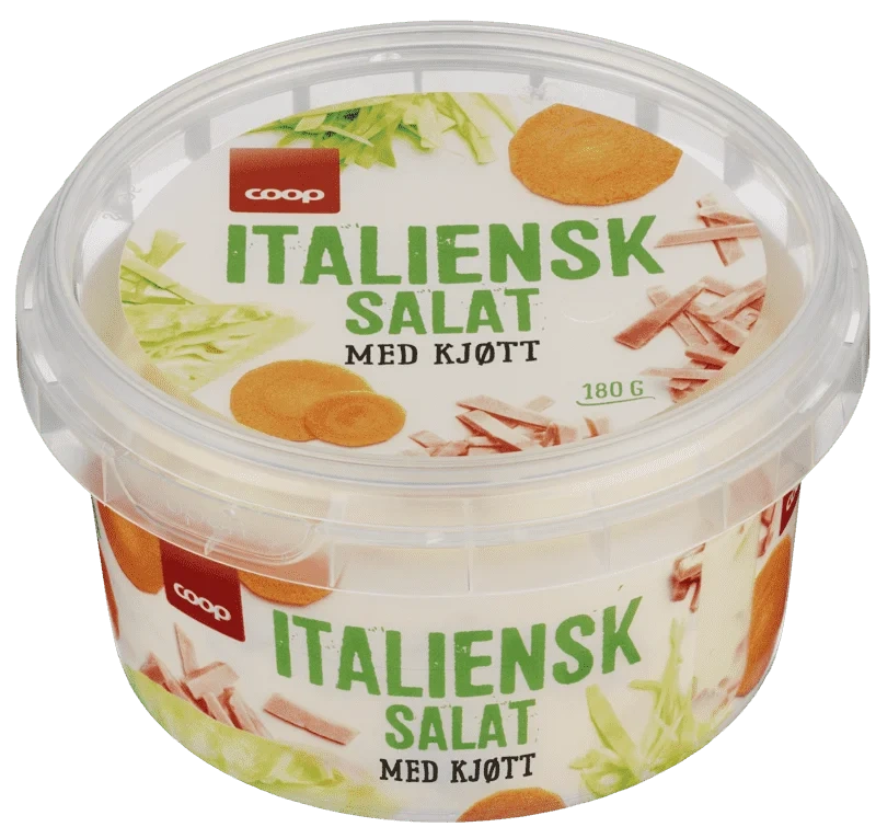 Coop Italiensk Salat med Kjøtt 180g