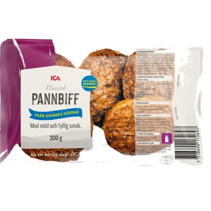 Pannbiff 300g ICA