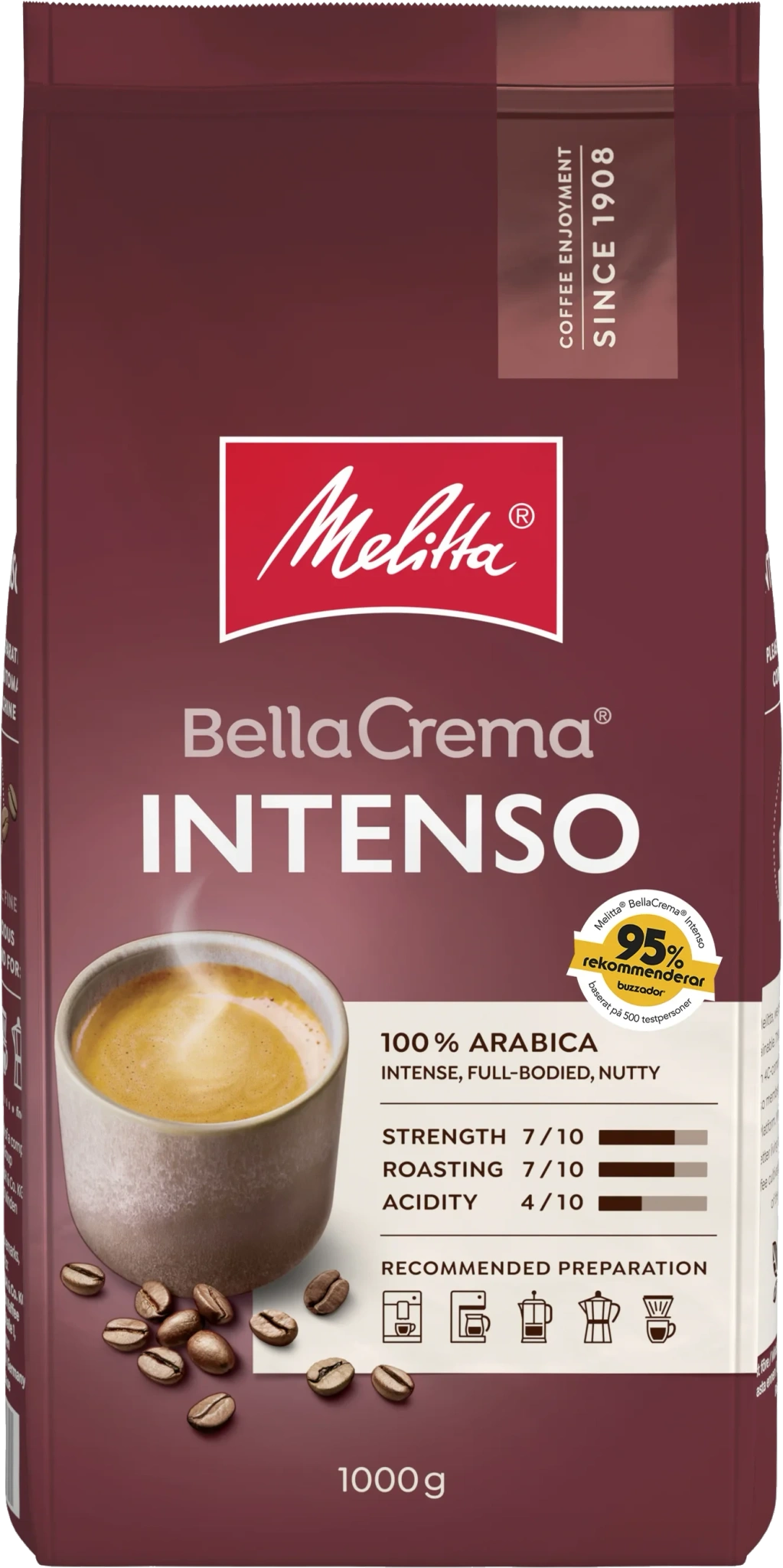 Kaffebönor Intenso