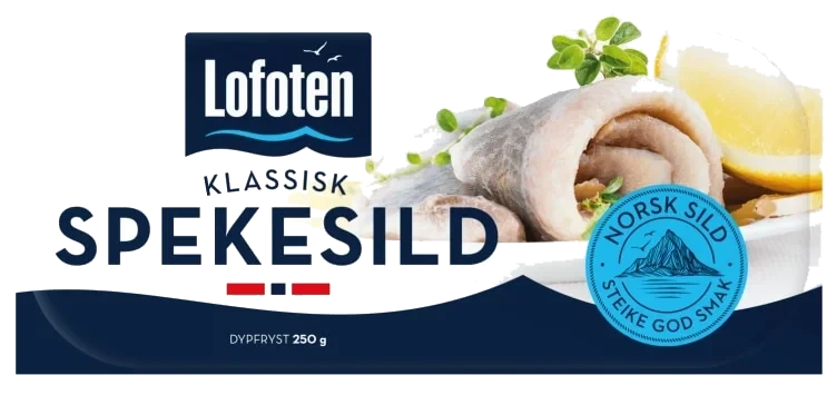 Spekesildfilet 250g Frys Lofoten