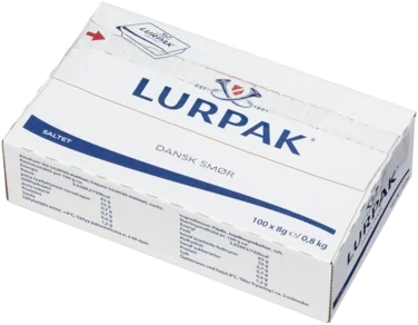 Lurpak Smør Porsjonspakning 100x8g