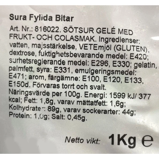 Sura Fyllda Gelégodisar
