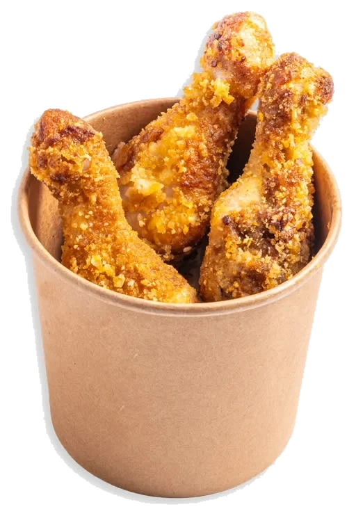 Crispy Drumsticks Av Kylling Bøtte Ca250g pr stykk