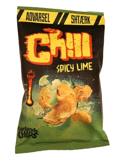 Sørlandschips Chill Spicy Lime 150g