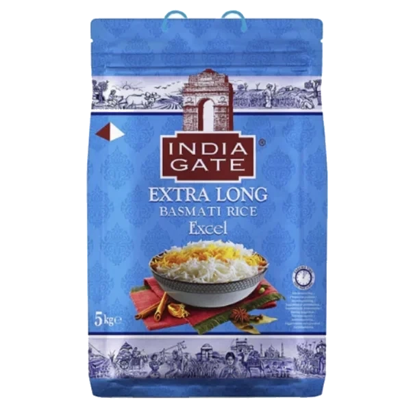 Basmati Ris Extra Long 5kg India Gate