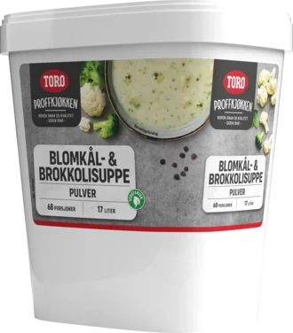 Toro Blomkål og Brokkolisuppe 17l