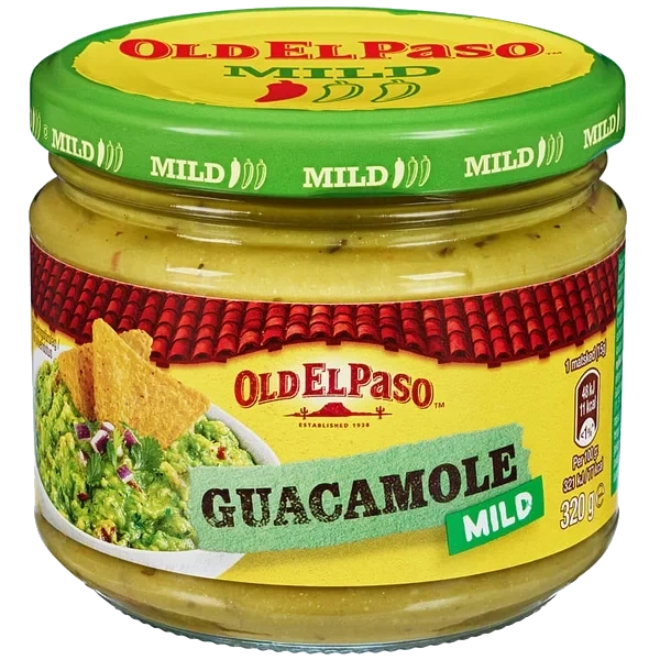 Old El Paso Guacamole Dip 320g