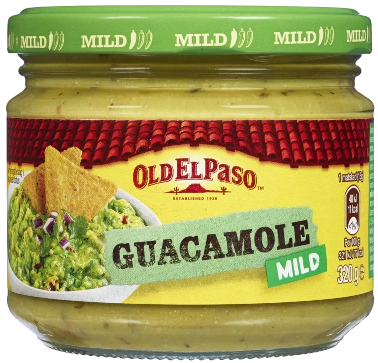 Old El Paso Guacamole Dip 320g