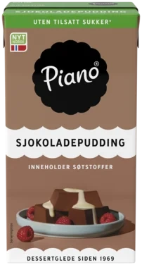 Piano Sjokopudding uten 1/2l Tine