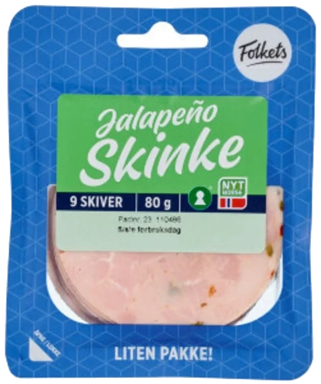Jalapenoskinke 80g Folkets