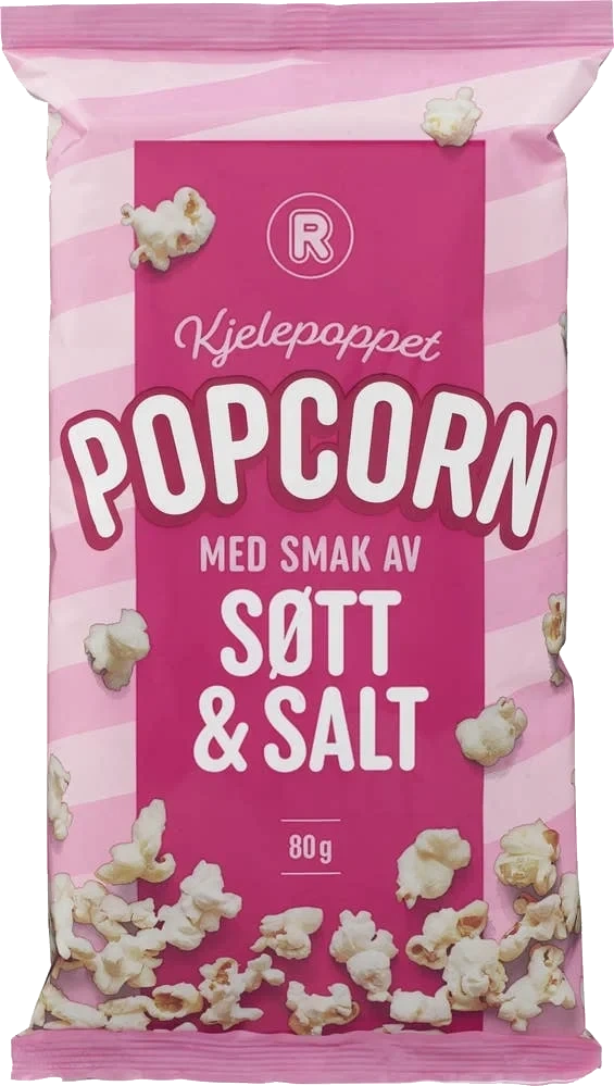 Popcorn søtt & salt