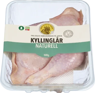Dsh Kyllinglår 2pk Sv 500g