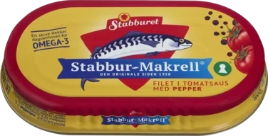 Stabbur-makrell Tomat&Pepper 170g