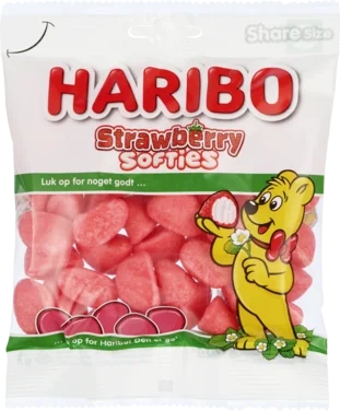 Strawberry Softies 120g Haribo