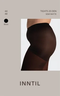 Tights, 20 Den, Black, 44-48