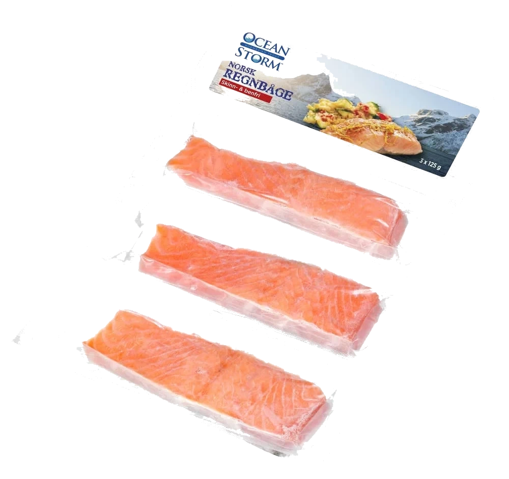 Ørret filet uten skinn