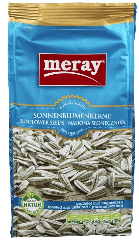 Meray Solsikkefrø Uten Salt 300g