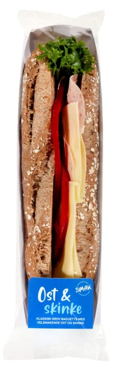 SMAK Baguette Ost&Skinke