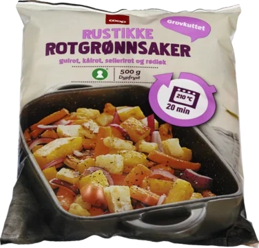 Coop Rustikke Rotgrønnsaker 500g