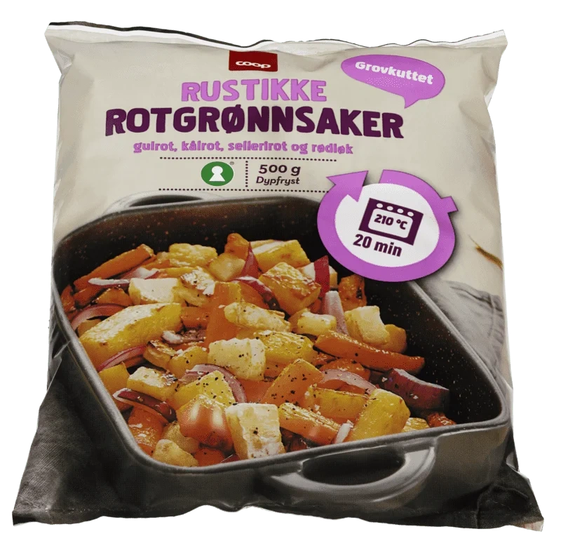 Coop Rustikke Rotgrønnsaker 500g