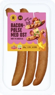 Bacon, Pepper & Cheese Hot Dog 240