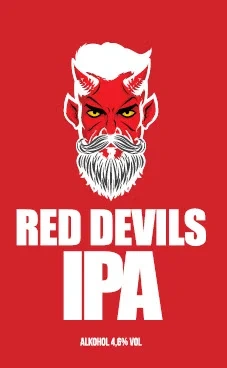 Red Devils Ipa 0,33l flaske Hunsfos Bryggeri