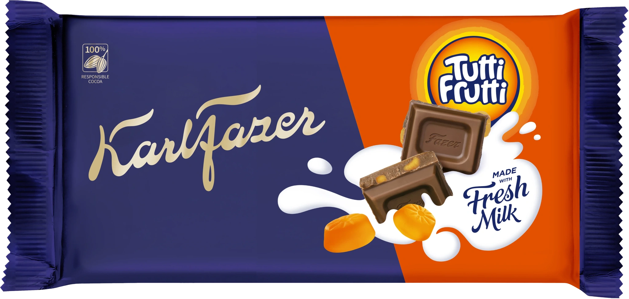 Chokladkaka Tutti Frutti
