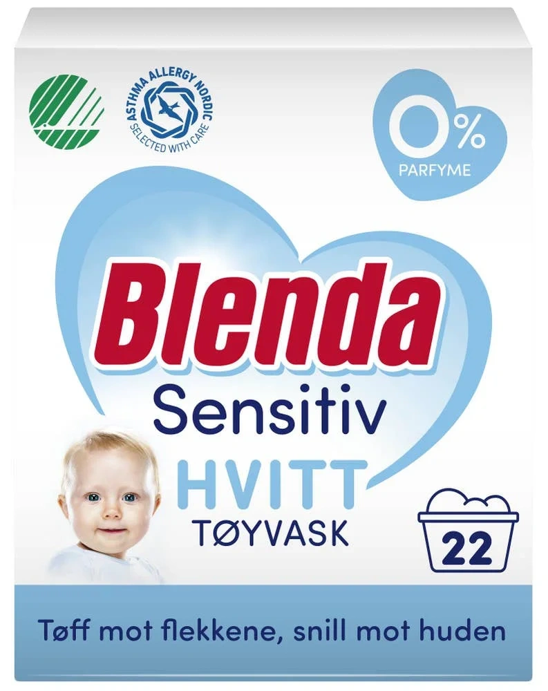 Blenda Sensitiv Hvitt 950g