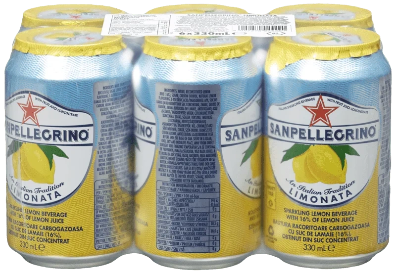 San Pellegrino Limonata 6stk x 0,33l, 1,98l