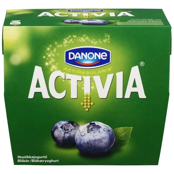 Activia Yoghurt Blåbær 4x125g