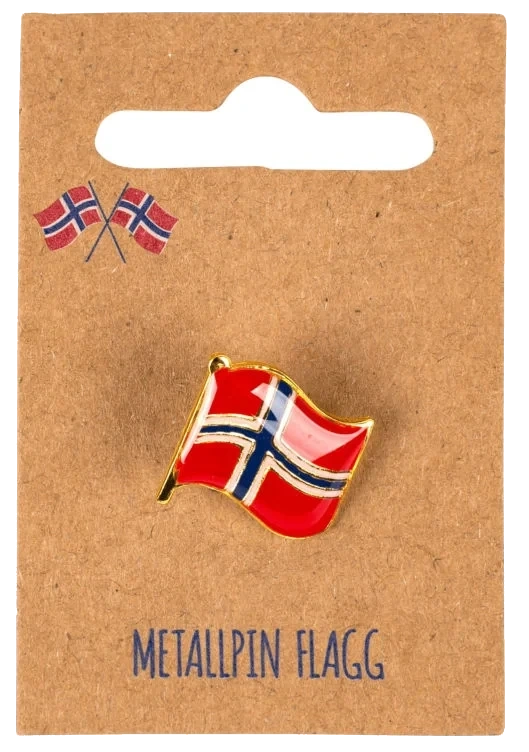 Metallpin 17.Mai Flagg 1stk