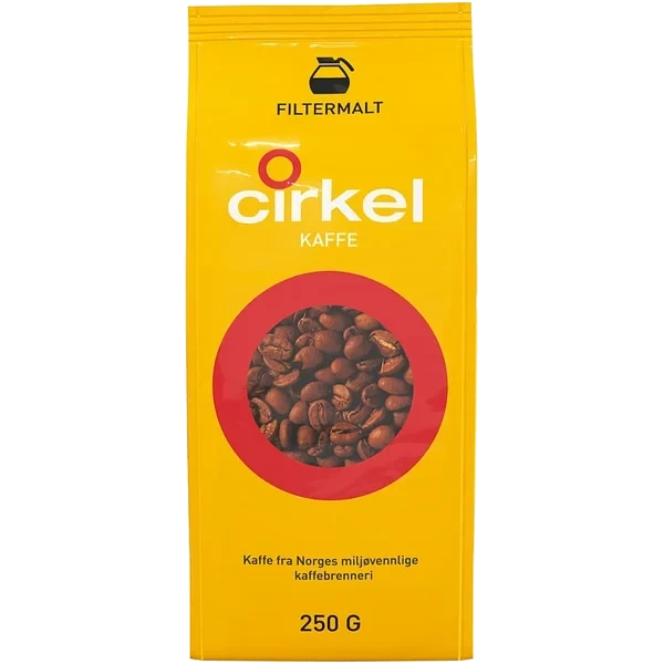 Cirkel Kaffe Filtermalt 250g