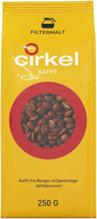 Cirkel Kaffe Filtermalt 250g