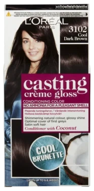 Loreal Paris Casting Creme Gloss Cool Dark Brown 3102