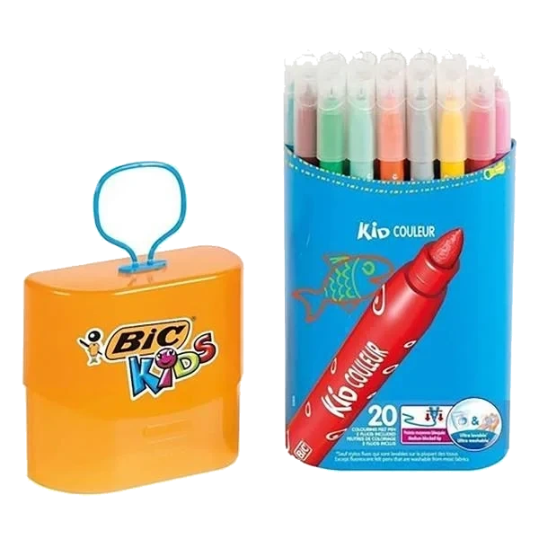 Kids Couleur Tusjer i Boks - 20pk