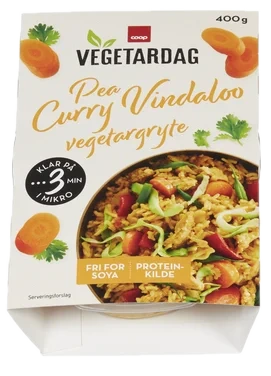 Coop Vegetardag Pea Curry Vindaloo 400g