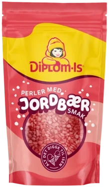 Jordbærperler 80g Diplom-is
