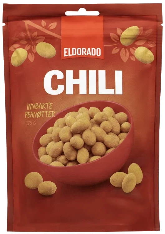 Chilinøtter 175g Eldorado