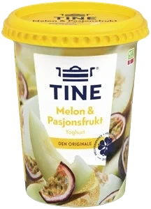 Yoghurt Melon&Pasjon 500g Tine