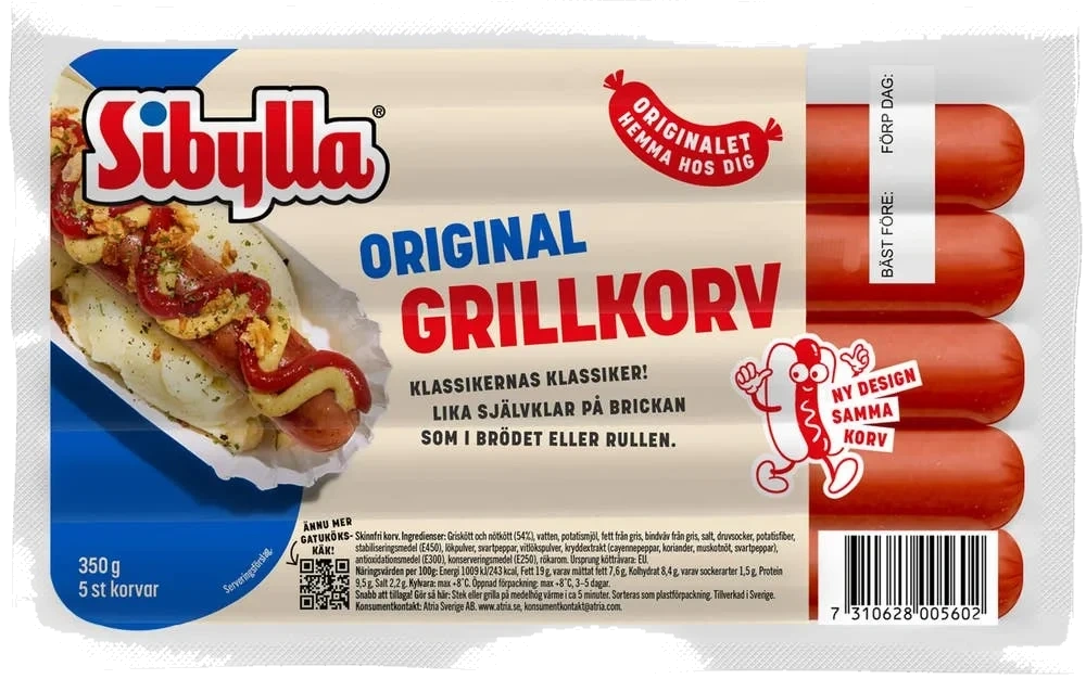 Grillkorv 5-p
