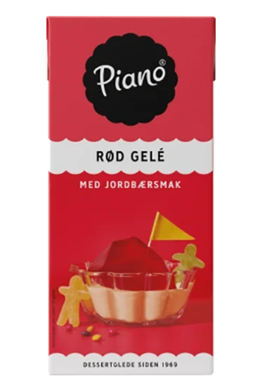 Piano Rød Gele 1L