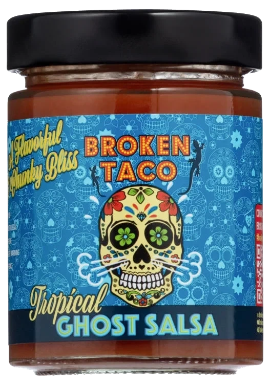 Tropical Ghost Salsa 240g Broken Taco