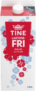 Laktosefri Helmelk 3,5% 1,75l Tine