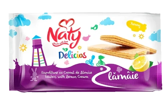 Naty Wafers Sitron 160g
